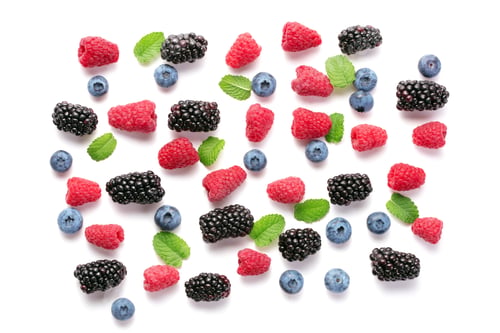 Preview: various berry fruits