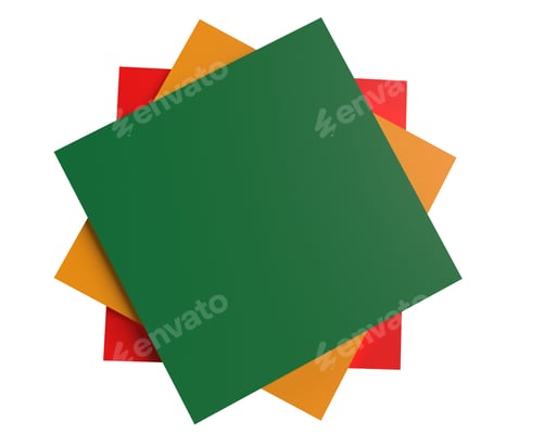 Preview: Red orange pink yellow green color square abstract pattern background wallpaper empty template symbo