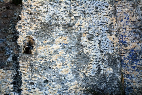 Preview: Old bricks wall pattern. Medieval stone wall. Background, texture