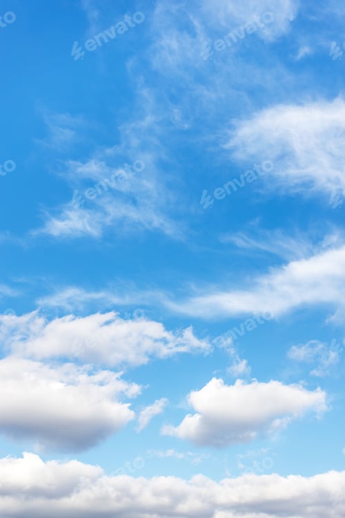 Preview: Blu sky and white cloud