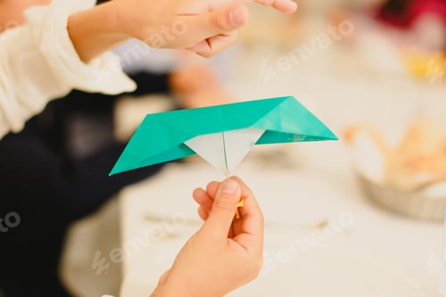 Preview: Paper boats made to kill boredom.