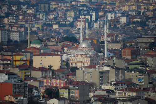 Preview: istanbul city view from above