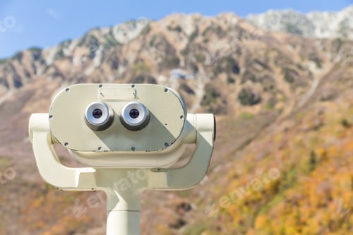 Preview: Coin Operated Binocular viewer for tourist
