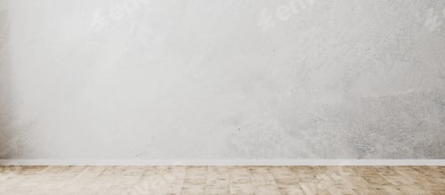 Preview: Empty concrete wall background, empty room with gray decorative plaster wall