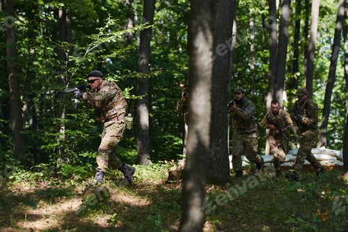Preview: A specialized military antiterrorist unit conducts a covert operation in dense, hazardous woodland