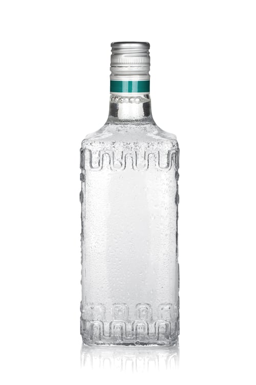 Preview: Bottle of silver tequila
