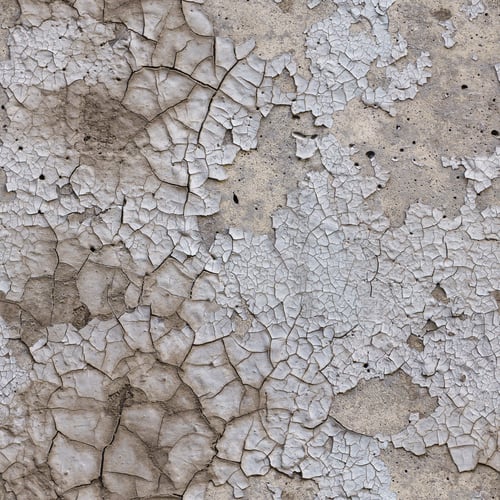 Preview: Gray cracked plaster layer