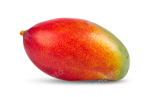 Preview: mango fruit isolated on white background