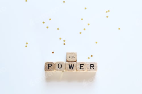 Preview: Girl power word dice