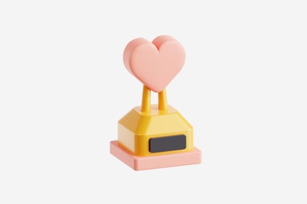 Preview: 3D Love Trophy Award