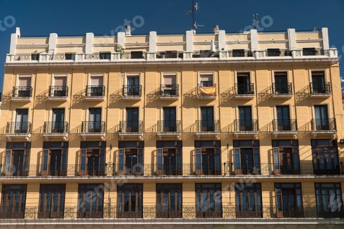 Preview: Burgos (Spain): historic building in Plaza Mayor