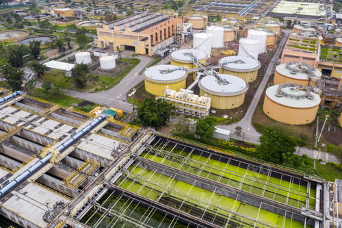 Preview: Sha Tin, Hong Kong 17 March 2019: Hong Kong Sewage treatment plant