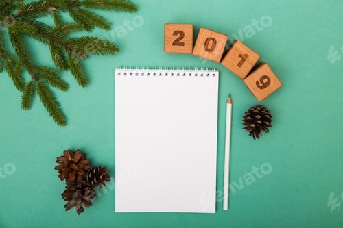 New Year Planning with Pine Cones and Spruce