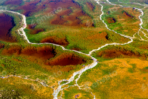 Preview: River vein in dark effect