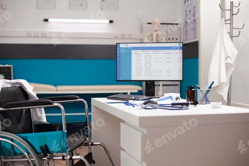 Preview: Vacant medical office for patient care