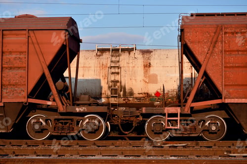 Preview: Parts of the freight railcar