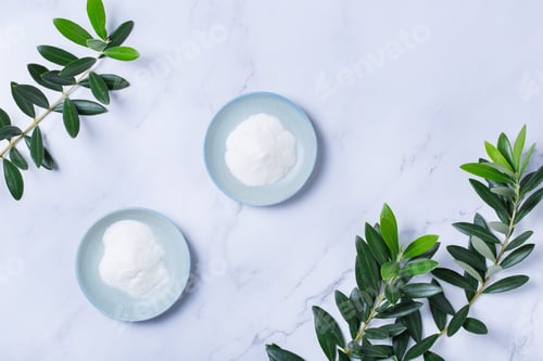 Preview: Collagen powder, skincare healthcare anti-aging beauty concept