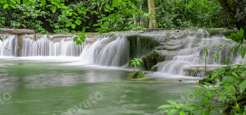 Preview: Waterfall that is a layer in Thailand
