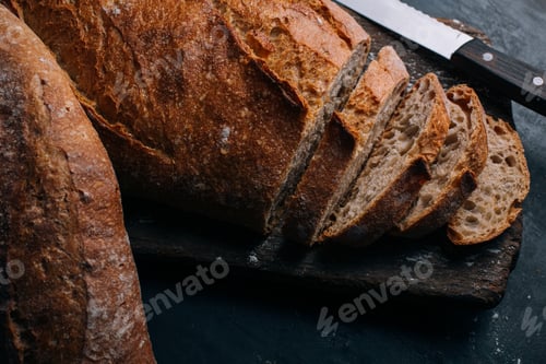 Preview: Homemade rustic bread