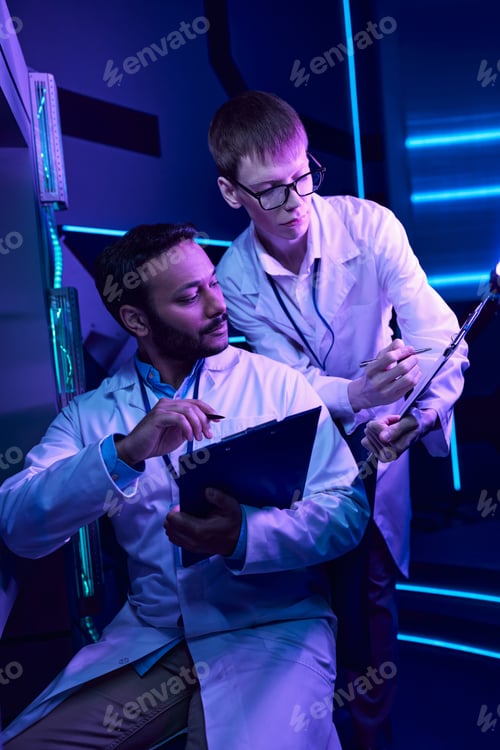 Preview: Futuristic Interaction: Intern Shares Data with Hindu Scientist in Future Science Center