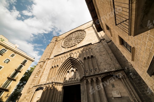 Preview: Barcelona (Spain): Santa Maria del Pi, gothic church