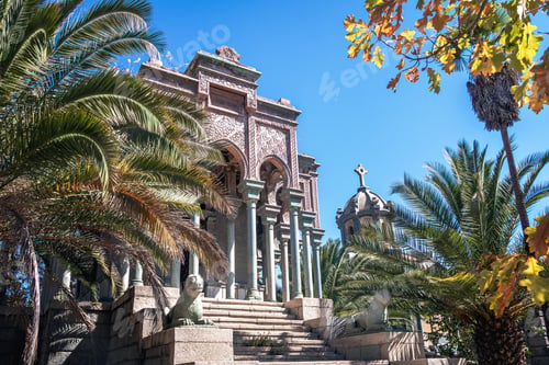 Preview: Moorish style Tomb at Santiago Cemetery - Santiago, Chile