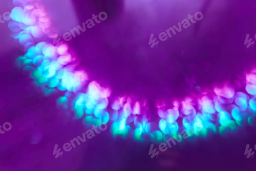 Preview: Colored Holographic Abstract Glittered Background