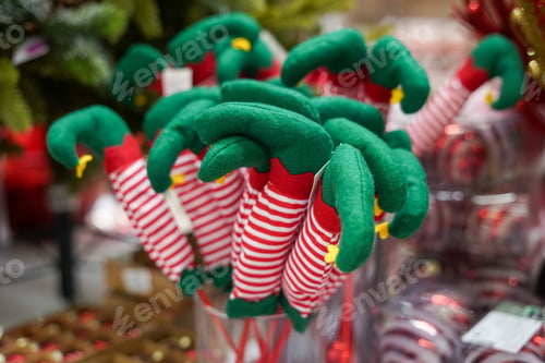 Preview: Christmas market, cute New Year decorations in the store