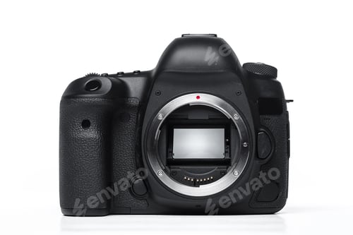 Preview: camera isolated on white background