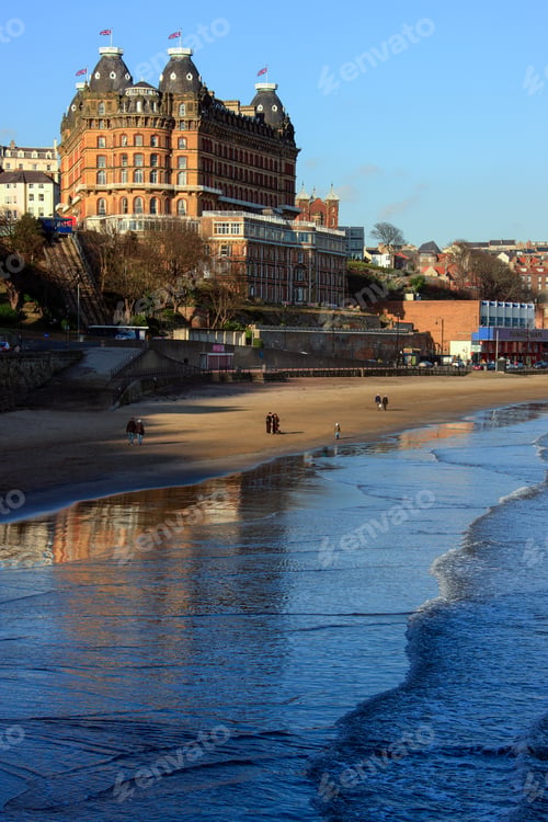 Preview: Seaside town of Scarborough - North Yorkshire - England