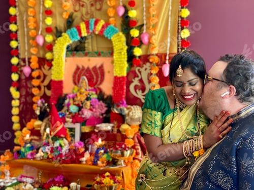 Preview: Young diverse married couple