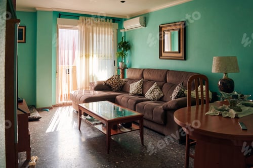 Preview: Interior of living room without people