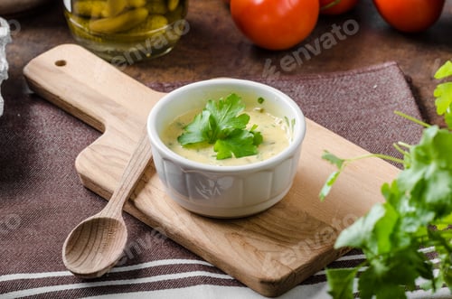 Preview: Homamade tartar mayo sauce
