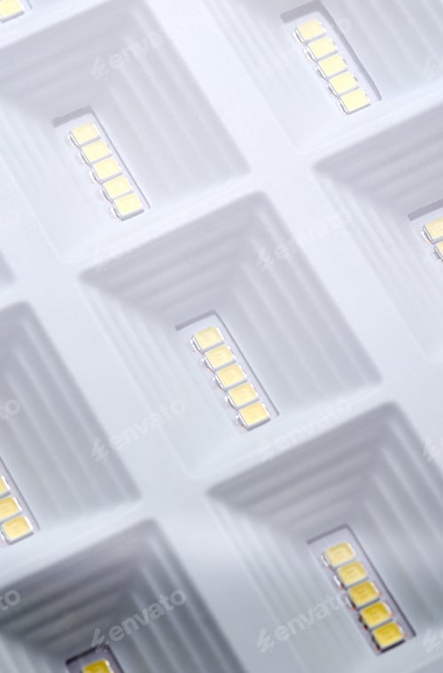 Preview: Close-up view of the LED light