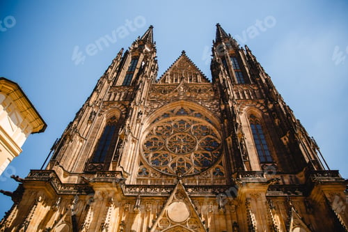 Preview: St. Vitus Cathedral in Prague Castle in Prague, Czech Republic
