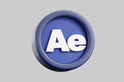 Preview: Rounded 'ae' graphic button