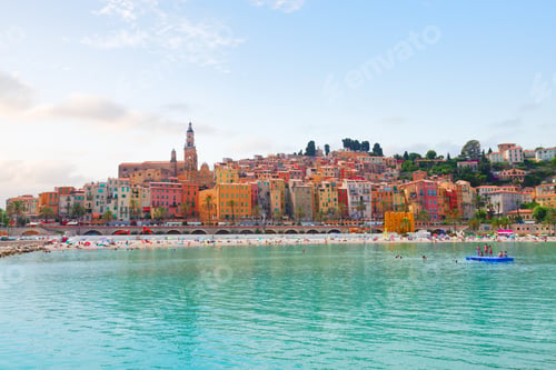 Preview: Menton at summer, France