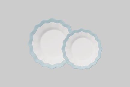 Preview: Two plates with wavy edges