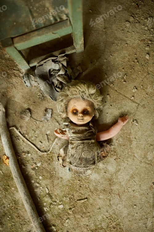 Preview: Broken, destroyd, abandoned kindergarten in Chernobyl Exclusion Zone