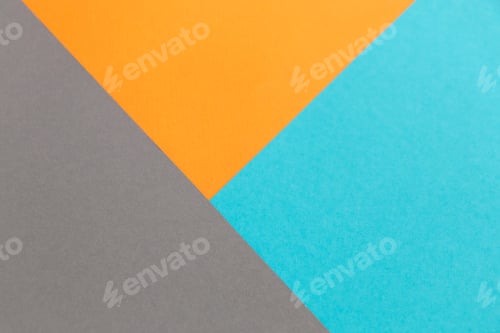 Preview: multi-colored geometric background from colored cardboard