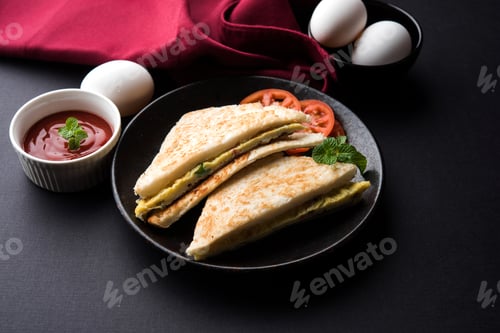 Preview: Bread Omelette Sandwich