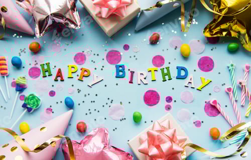 Preview: Happy birthday or party background