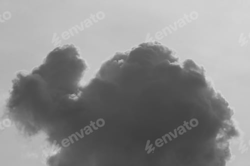 Preview: Dark Cumulus Clouds - Photograph Of Some Developing Dark Cumulus Clouds.