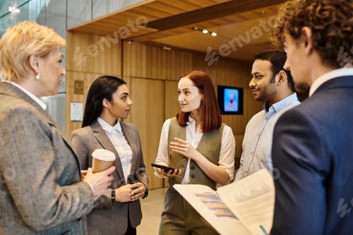 Preview: Diverse Business Minds Mingling