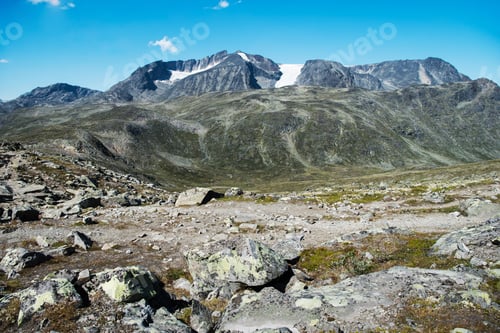 Preview: scenery Besseggen ridge in Jotunheimen National Park, Norway