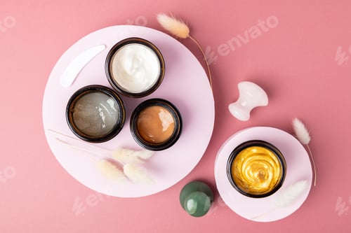 Preview: Skincare bestsellers cosmetics jars