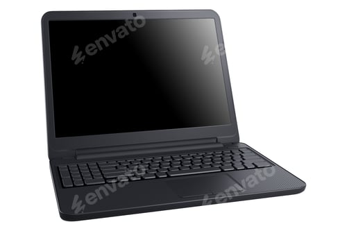 Preview: Laptop on white background