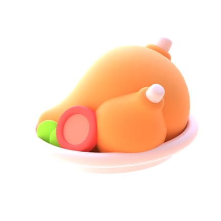 Preview: Turkey 3D Icon