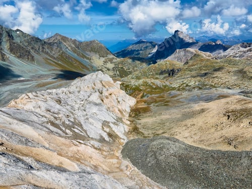 Preview: Roc du Soufre in Vanoise national park of french alps, France
