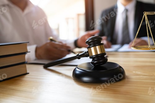 Preview: counseling lawyer business lawyers working about legal legislation in the courtroom to help their cu